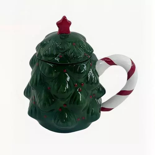 Presente de caneca de cerâmica de Natal