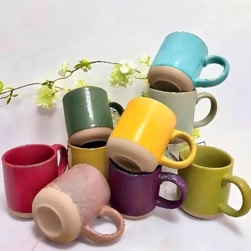 Caneca de grés cerâmica personalizada Caneca de grés cerâmica personalizada