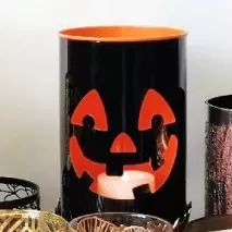 Castiçal de metal para Halloween
