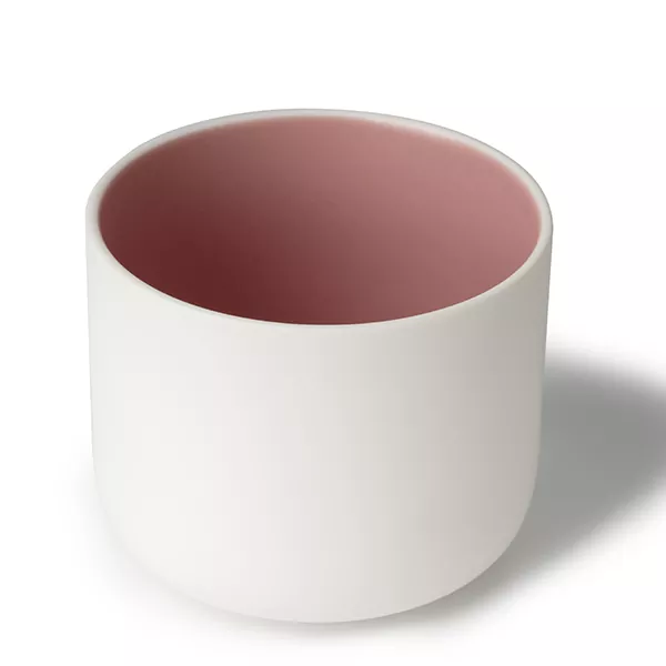 Castiçais de cerâmica bicolor